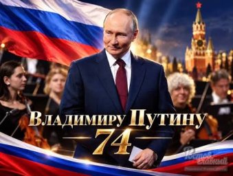 Владимиру Путину - 74 Владимиру Путину - 74