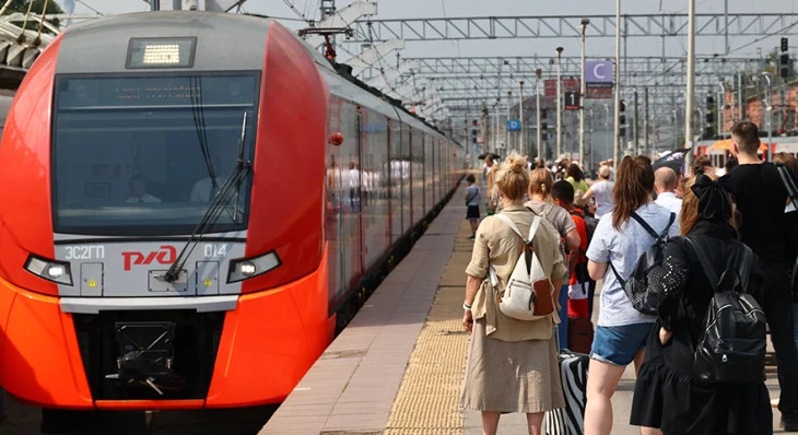 Из России в Беларусь на электричке
